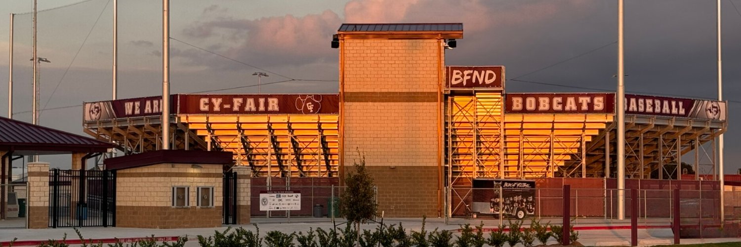 Cy-Fair Bobcats Baseball banner