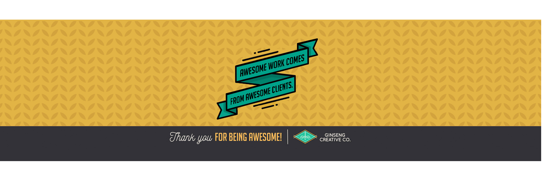 Ginsengcreative's profile banner image