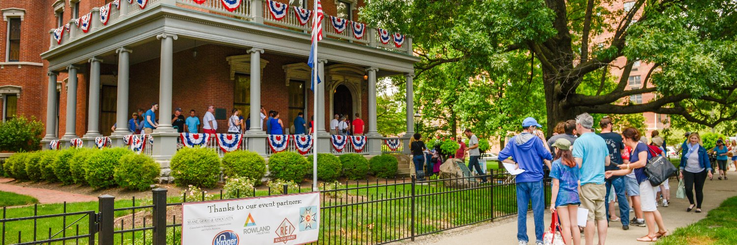Benjamin Harrison Presidential Site banner