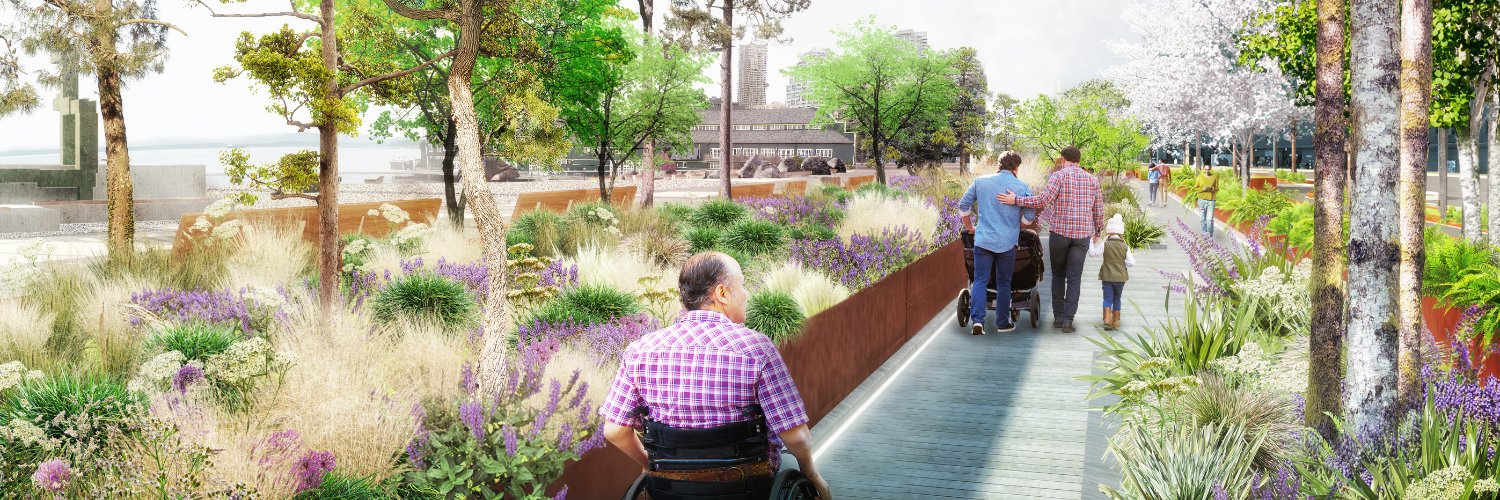 Waterfront Seattle banner