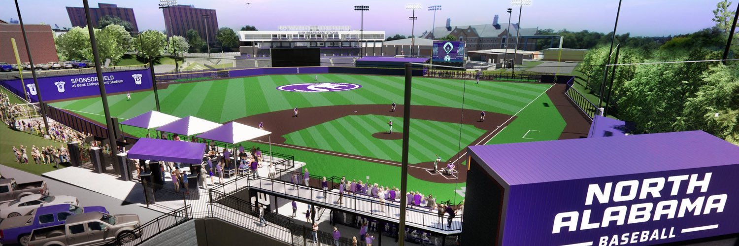 North Alabama Baseball banner