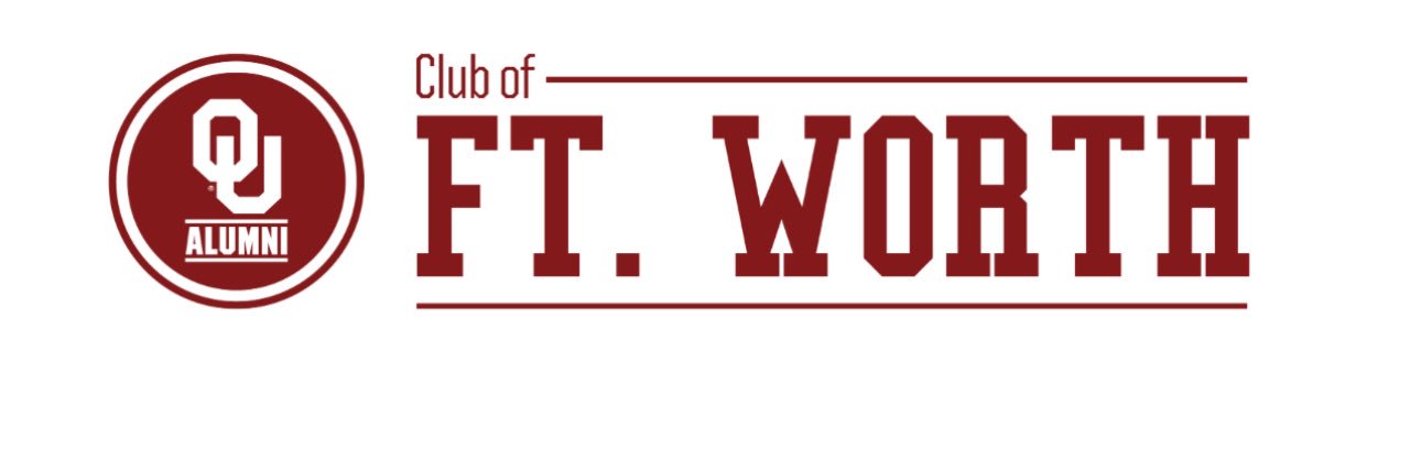 OU Club of Fort Worth banner
