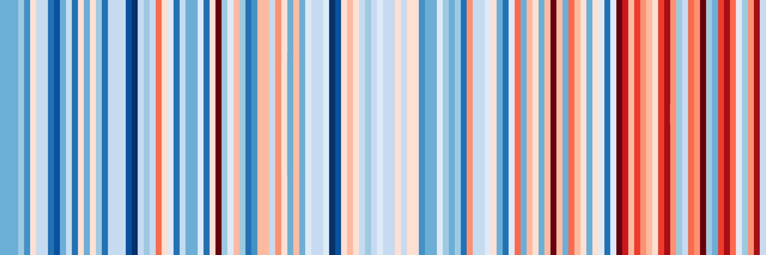 Eric on the trail banner