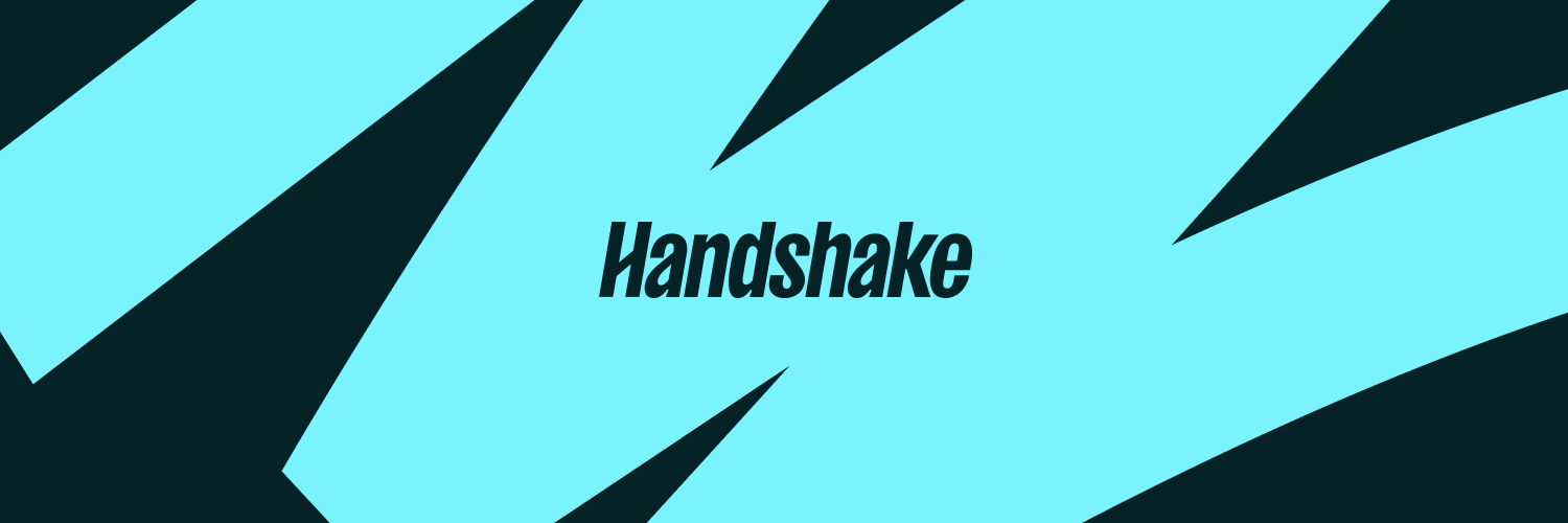 Handshake's banner