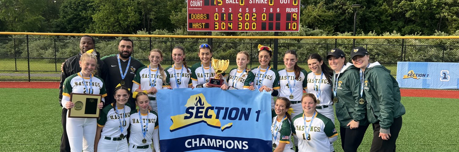 Hastings Softball banner