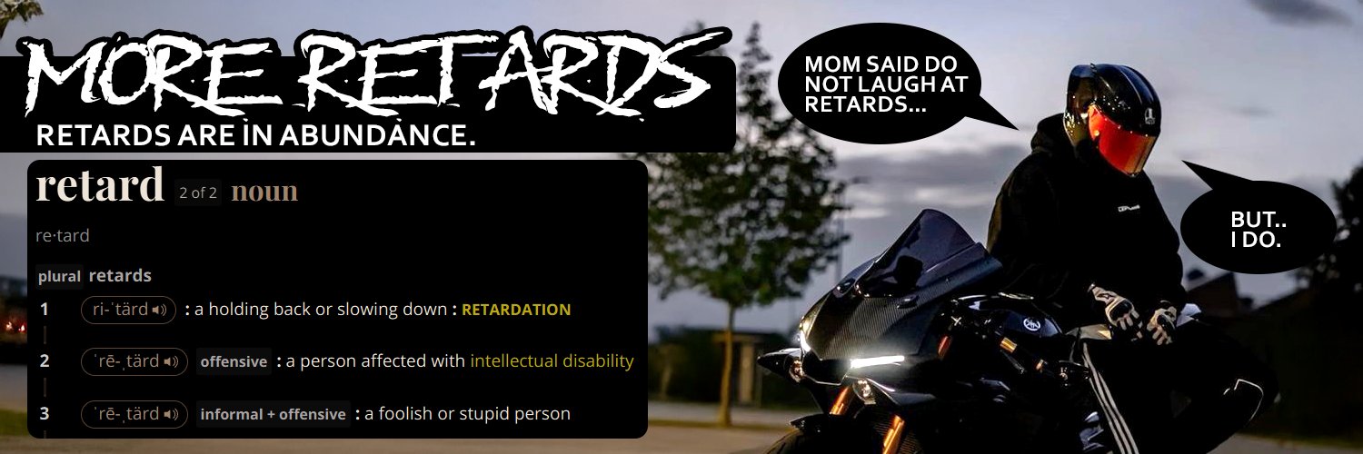 MoreRetards banner