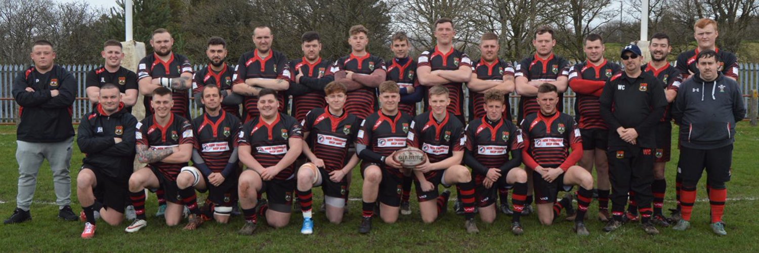 ⚫️🔴 Rhymney Rugby Club 🔴⚫️ Profile Banner