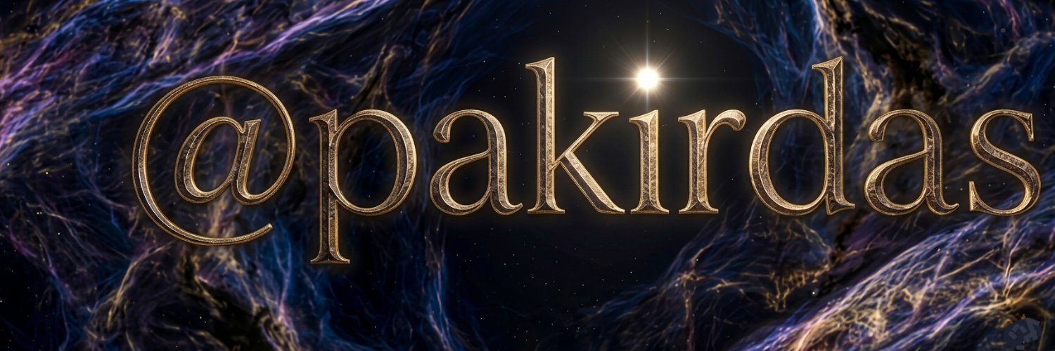 pakirdas's profile banner image