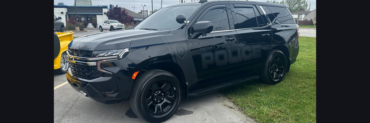 Whiteland Police banner