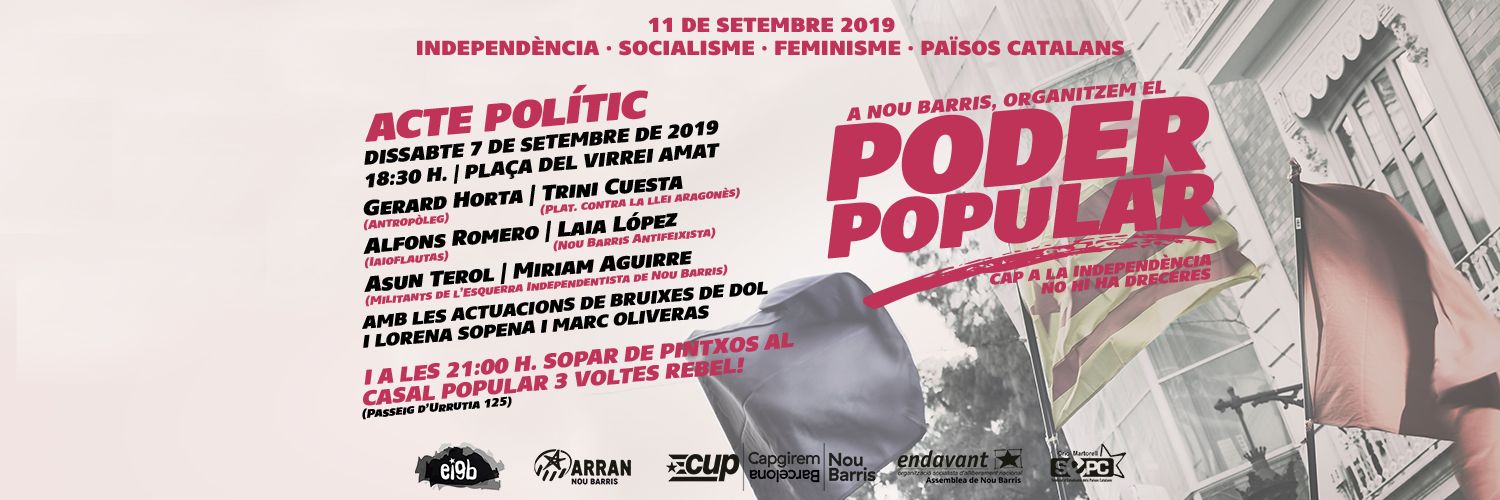 ARRAN Nou Barris banner