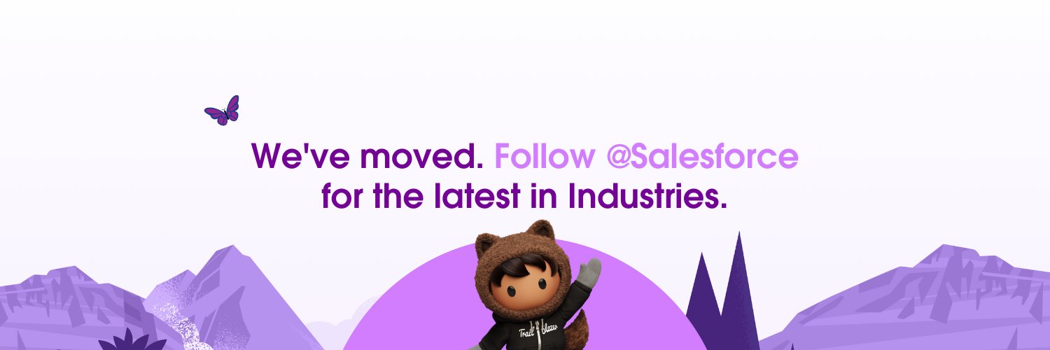 Salesforce for Industries banner
