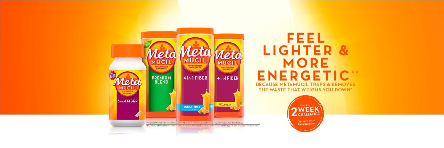 Metamucil's profile banner image