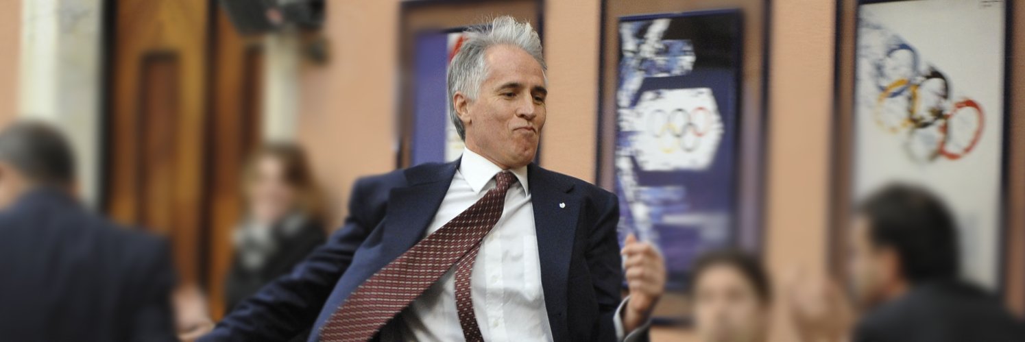 Giovanni Malagò banner