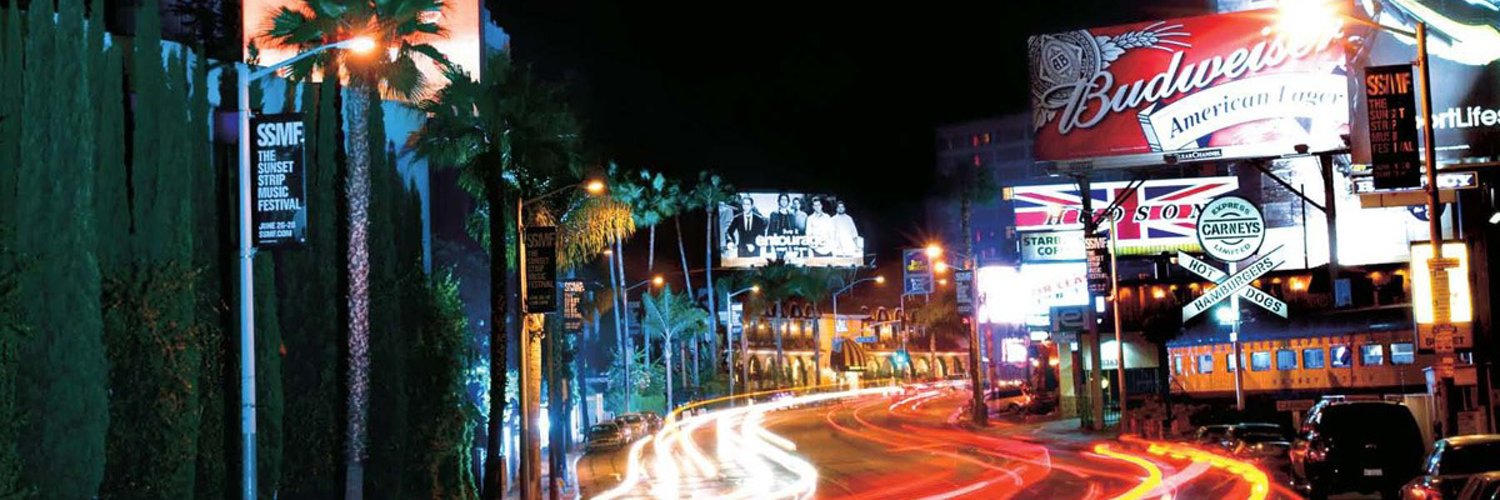 The Sunset Strip Profile Banner