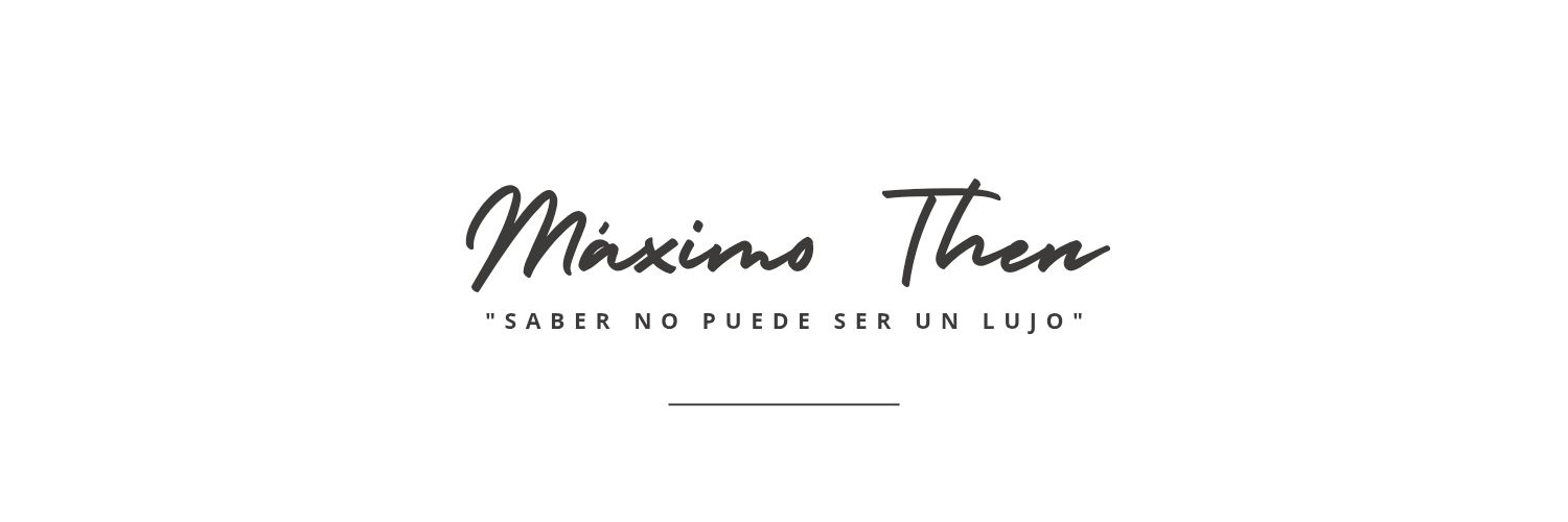 Soy Maximo banner