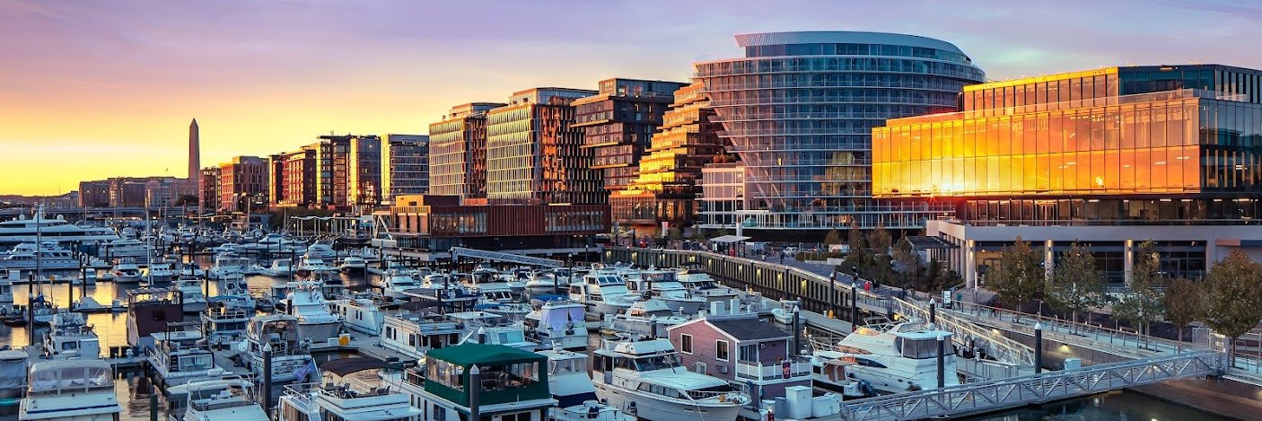 The Wharf banner