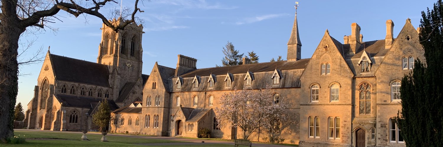 Belmont Abbey's banner