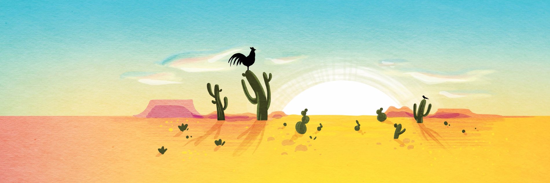 Rooster & Lark banner