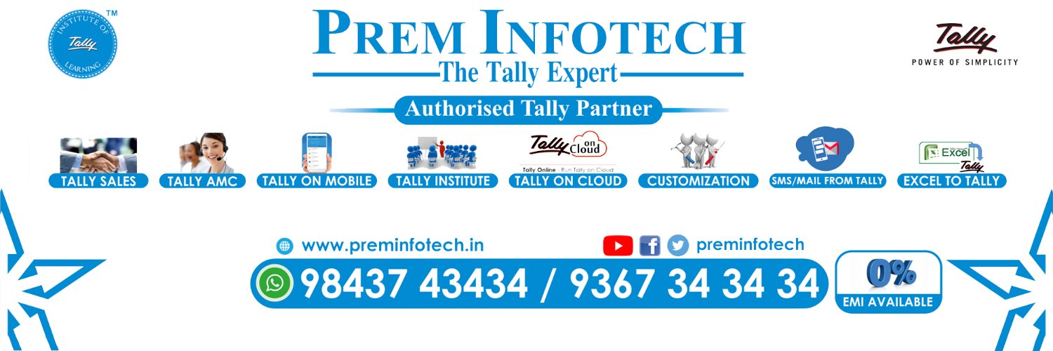 Prem Infotech- Tally 5 Star Partner (@preminfotech) / Posts / X