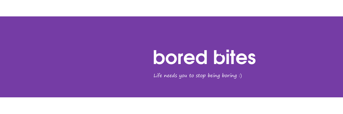 Bored Bites banner