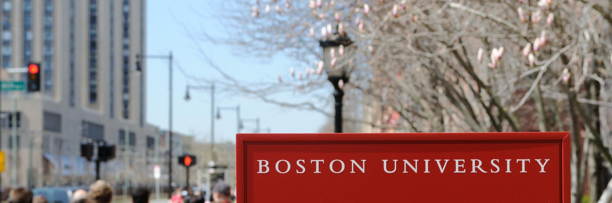 Boston University Community's banner