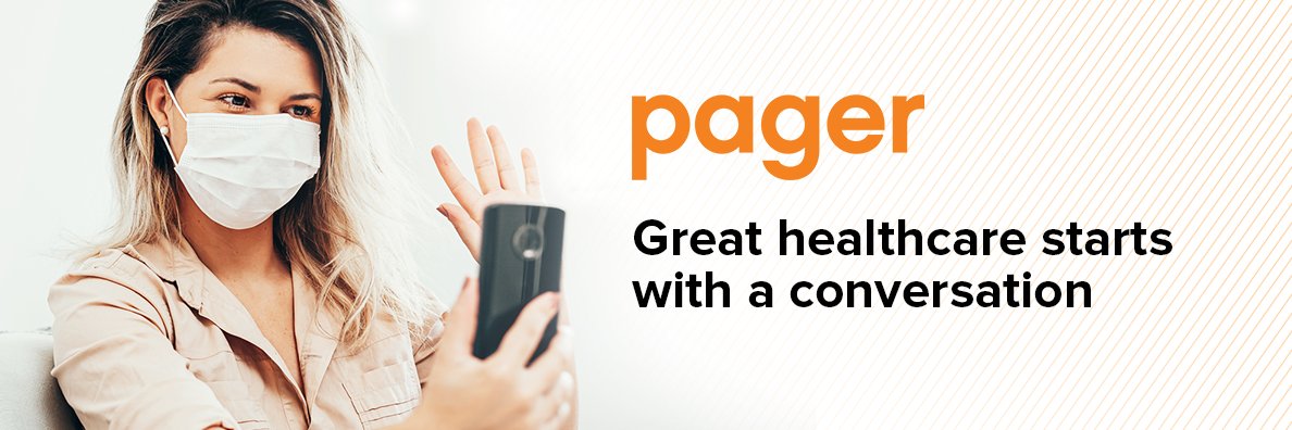 Pager banner