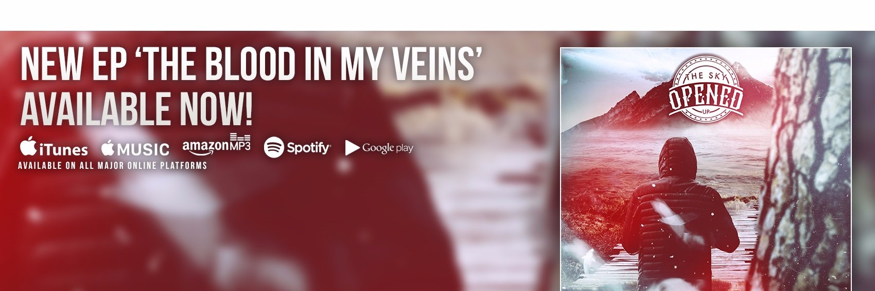 The Sky Opened Up banner