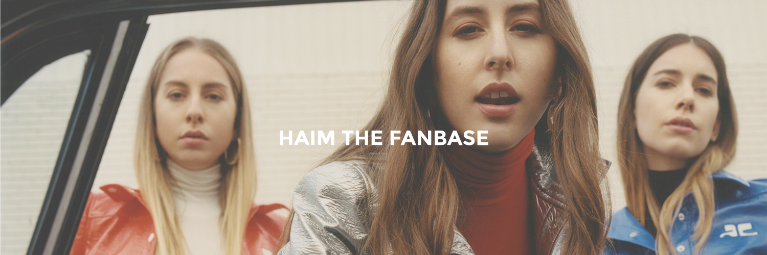 HAIMthefanbase's profile banner image