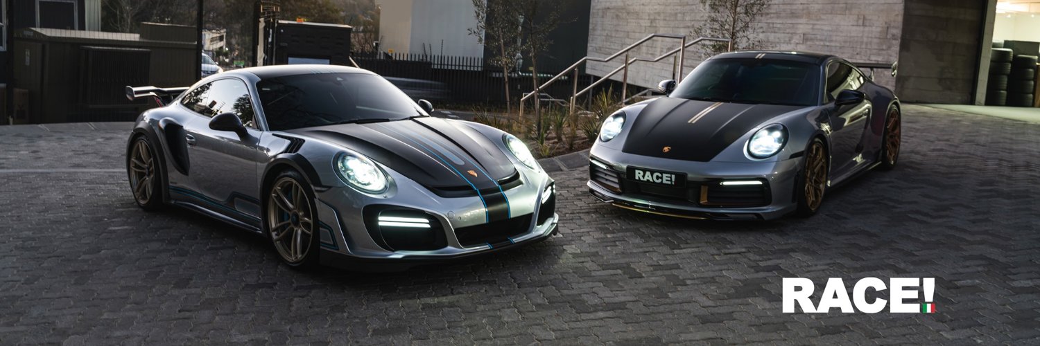 RACE! SOUTH AFRICA banner