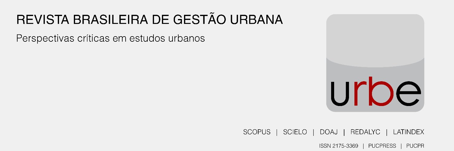 Revista Brasileira de Gestão Urbana banner