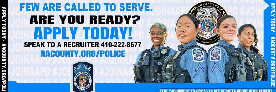 Anne Arundel County Police Department's banner