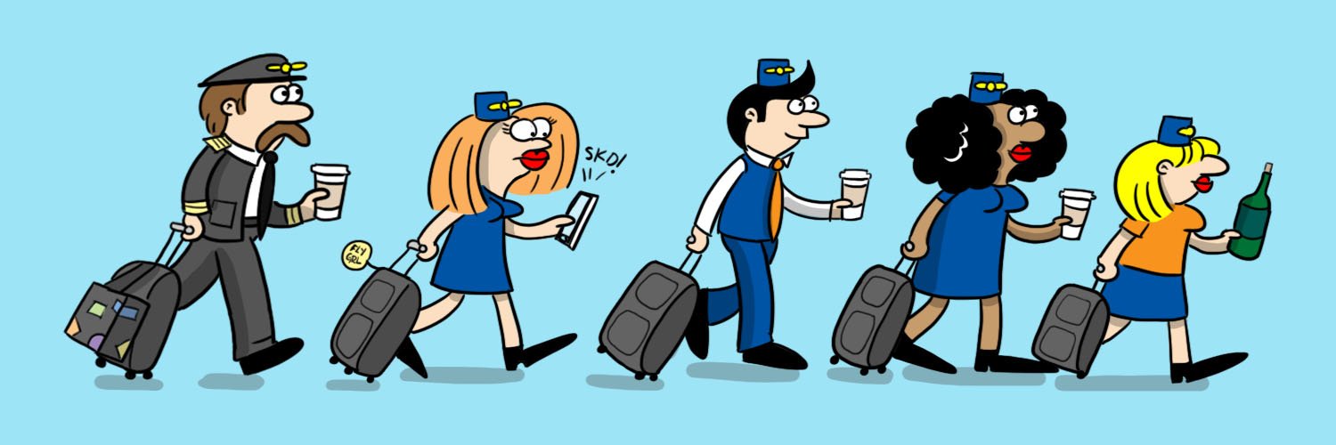 Jetlagged Comic banner