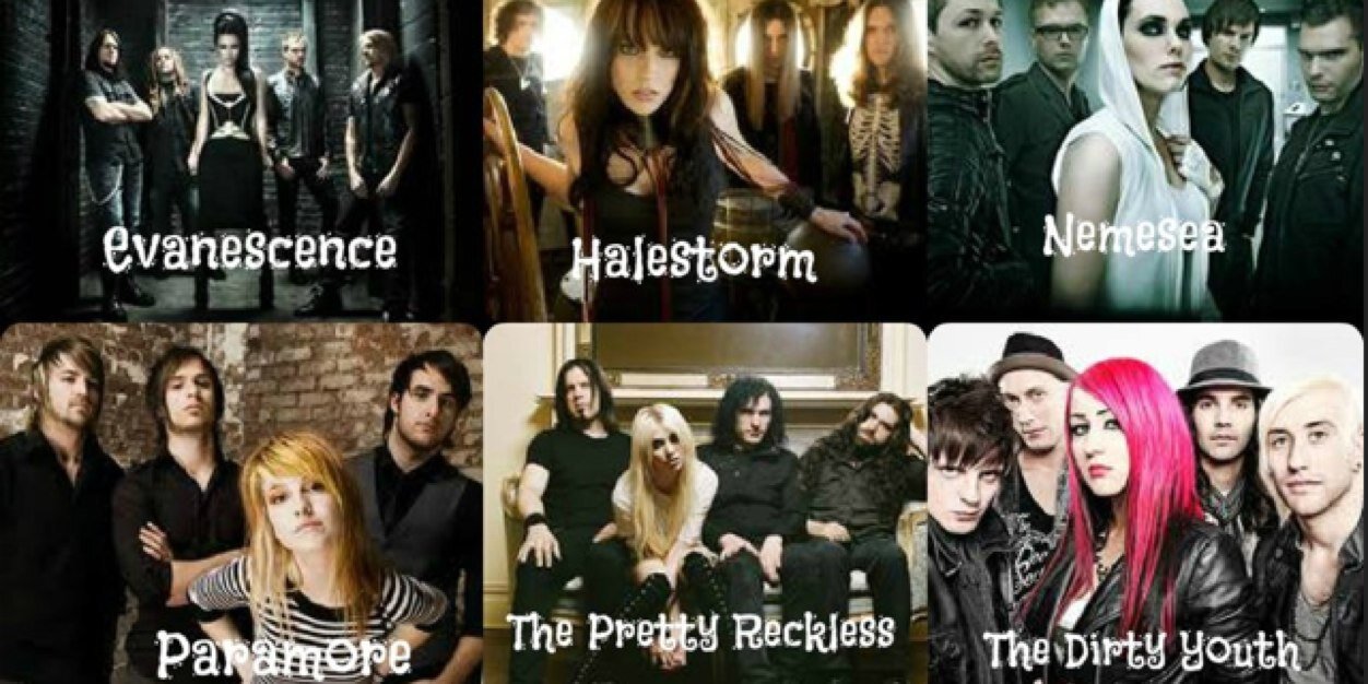 Female Fronted Bands banner