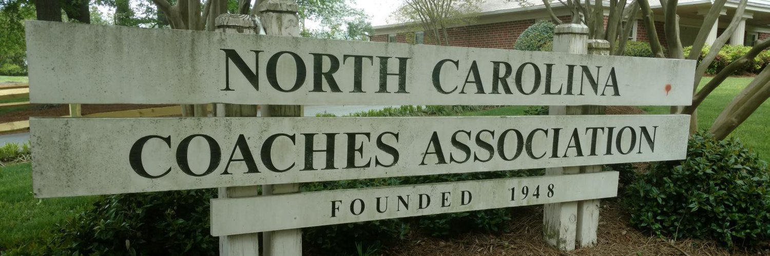N.C. Coaches Assn.'s banner