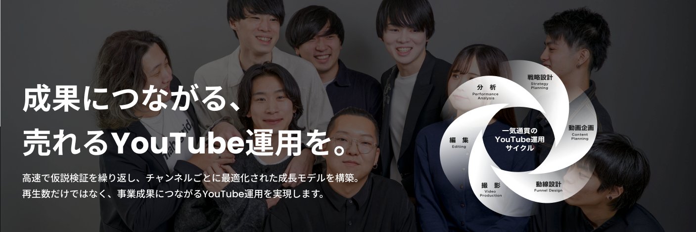 木下泰成｜事業成長YouTube banner