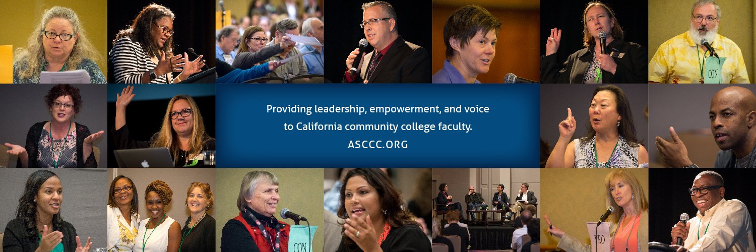 Academic Senate for California Community Colleges banner