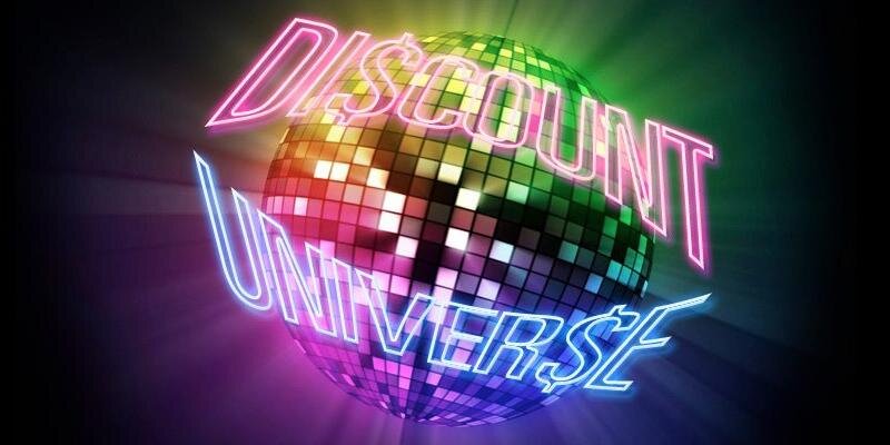 DI$COUNT UNIVER$E banner