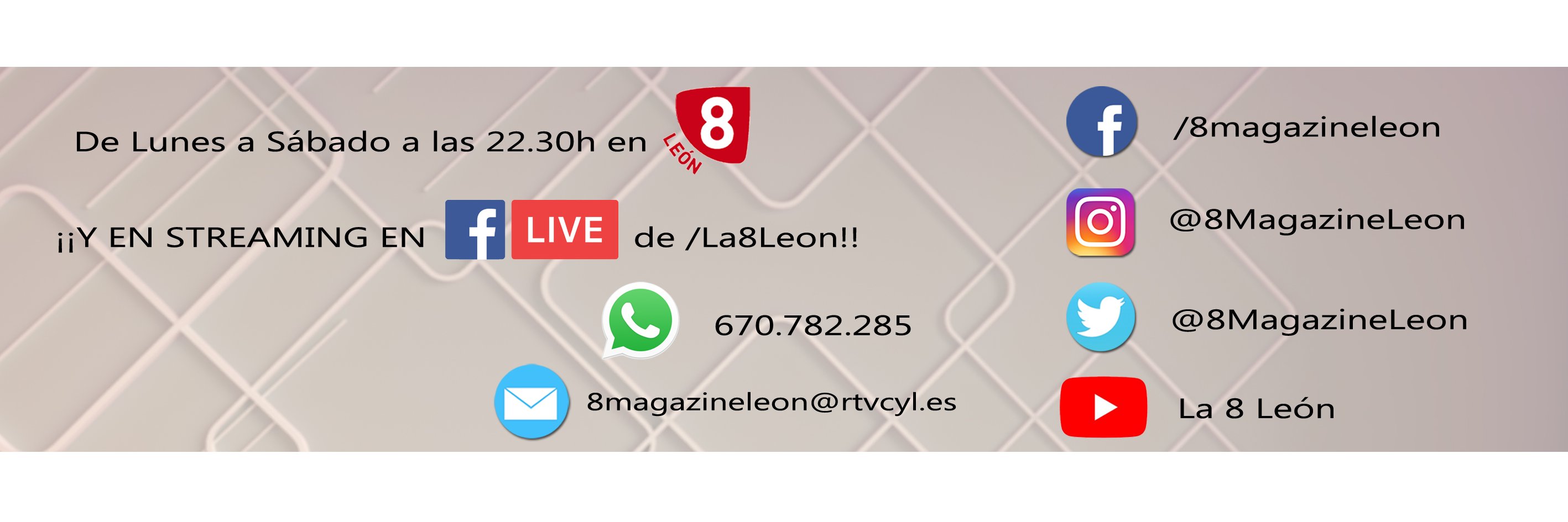 8 MAGAZINE LEÓN banner