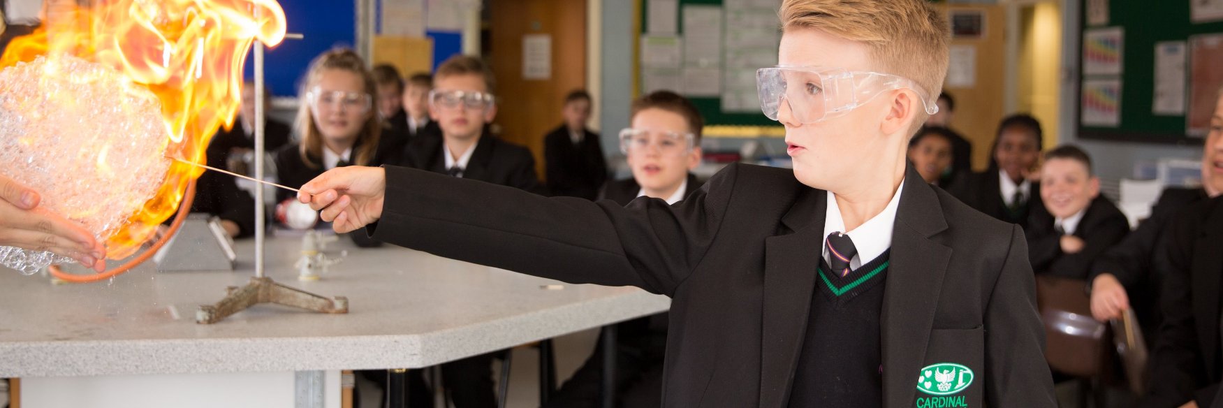 Cardinal Newman Catholic School banner