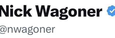 Nick Wagoner's banner