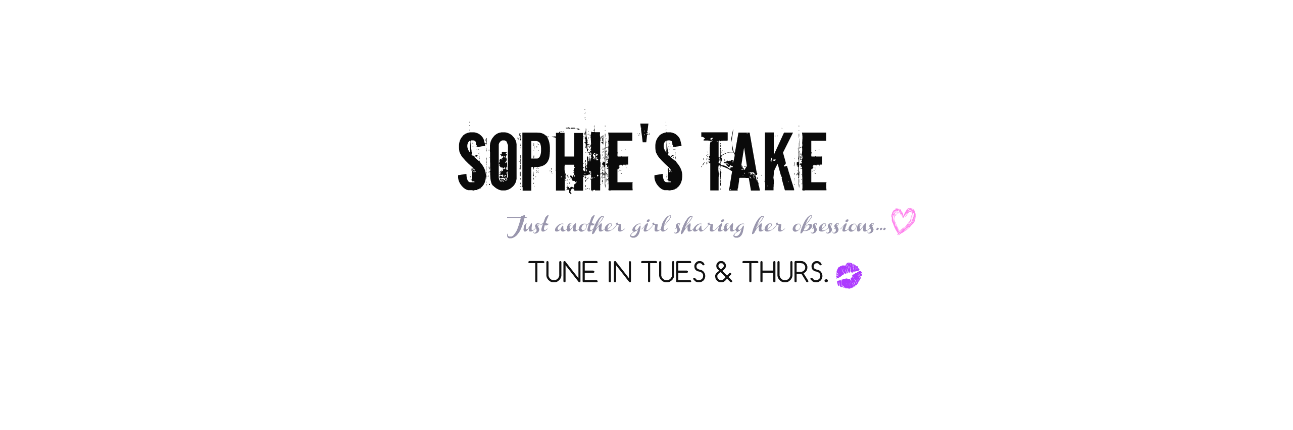 Sophiestake's profile banner image