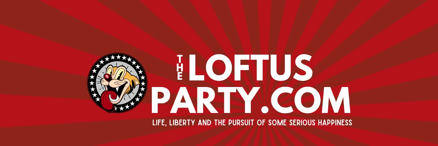 The Loftus Party's banner