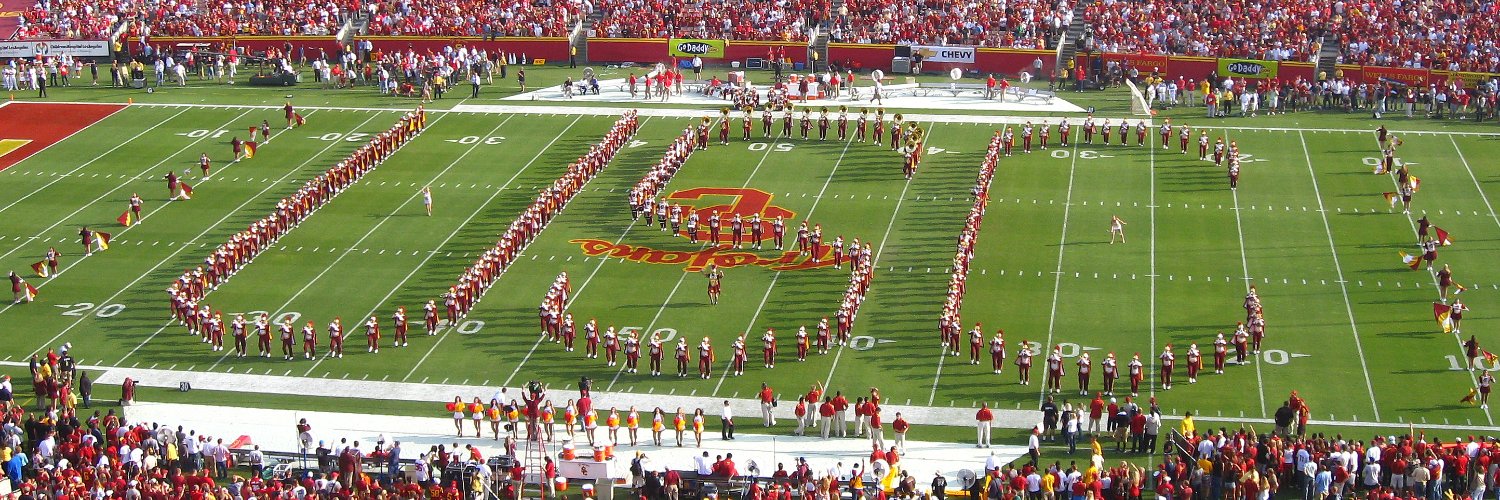 USC Trojan Marching Band banner