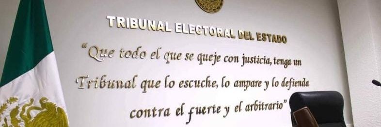 Tribunal Electoral del Estado. Michoacán. banner