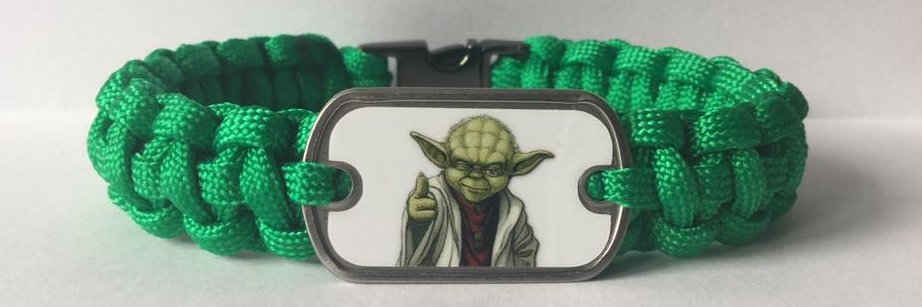 Custom Made Paracord Bracelets Alloa banner