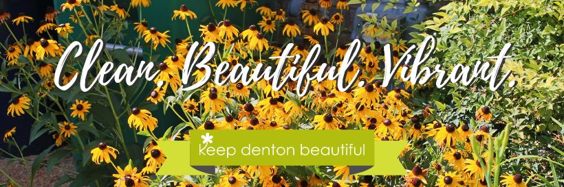 Keep Denton Beautiful banner