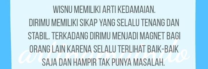 Wisnu T K banner