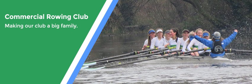 Commercial Rowing banner