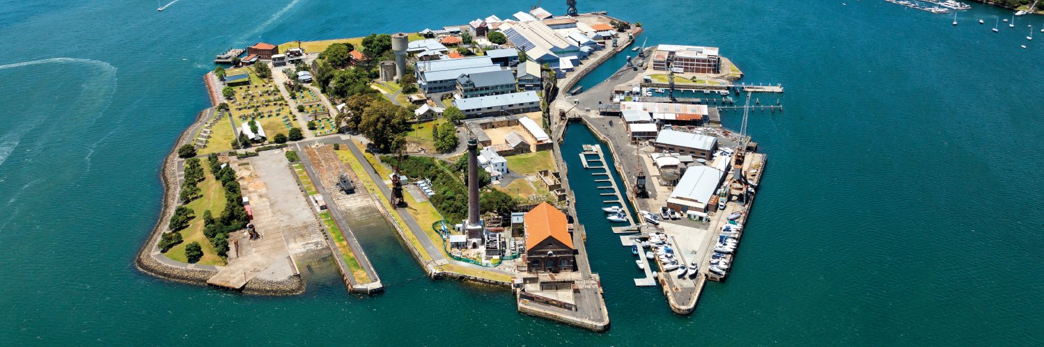 Cockatoo Island banner
