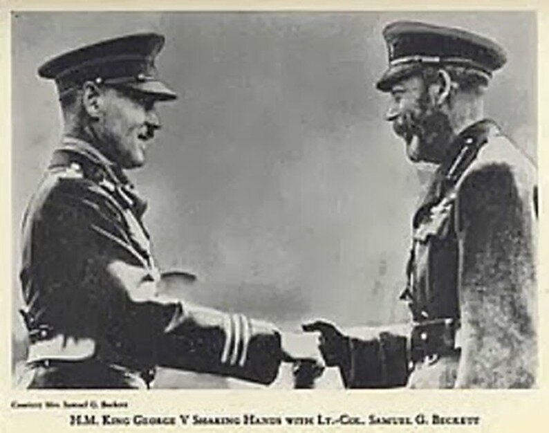 The Toronto Scottish banner